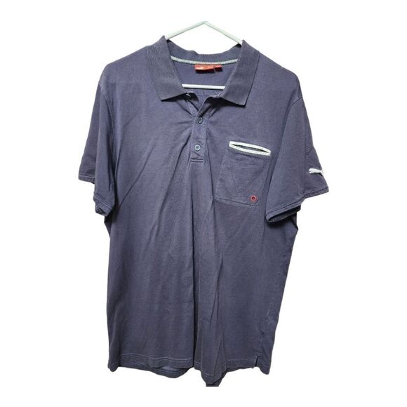 1034 - Puma Blue Golf Polo Shirt L - Picture 1 of 4